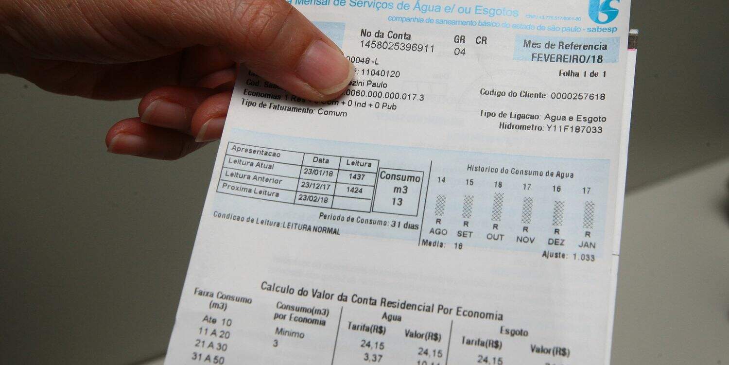 Famílias da região terão até 78% de desconto na Sabesp