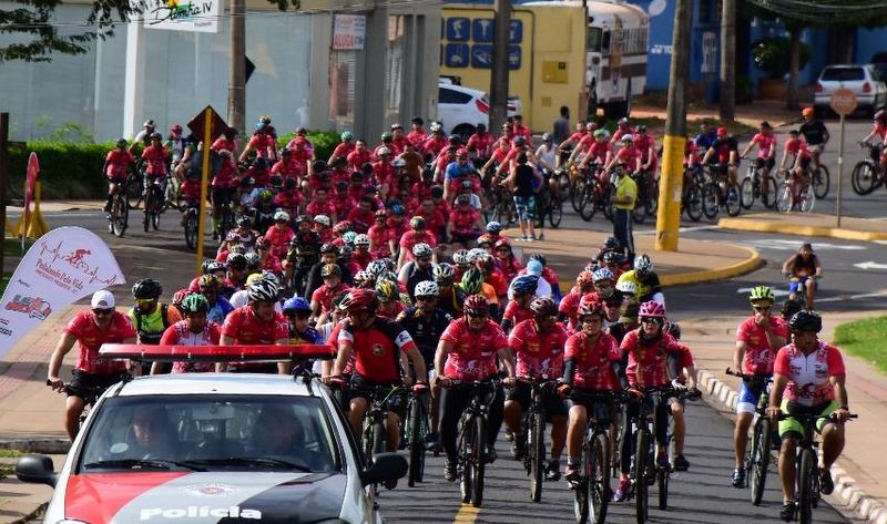 Pedalando Pela Vida acontece neste domingo em Presidente Prudente