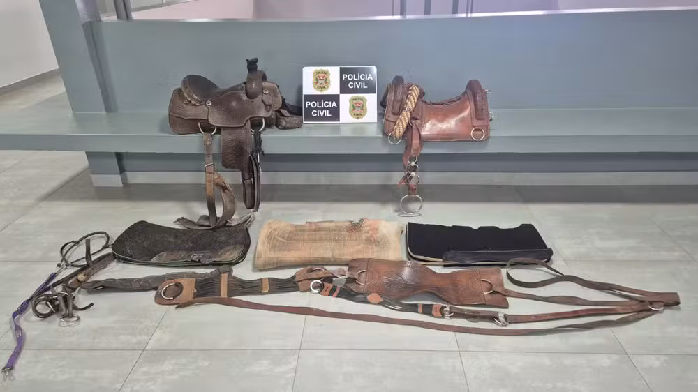 Furtados no Paraná, itens são achados em Pirapozinho