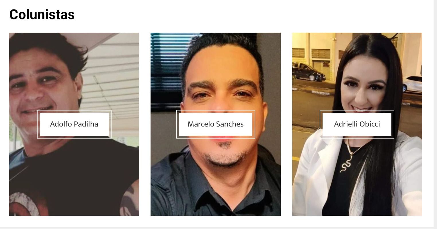 Portal lança colunistas com conteúdo opinativo de qualidade