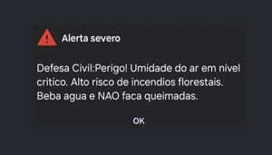 Defesa Civil emite alerta pelo segundo dia seguido em Prudente