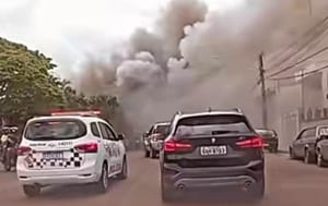 Polícia investiga suspeita de incêndio criminoso em residência de Santo Anastácio. Foto: Redes Sociais