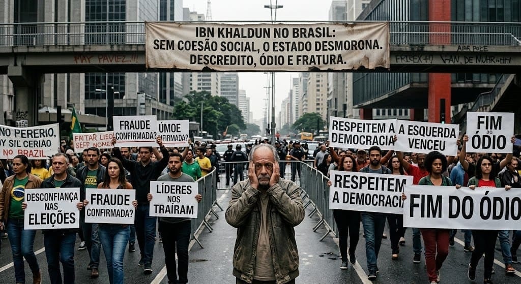 Crônicas do desencanto: a cicatriz da dúvida e o fogo do ódio